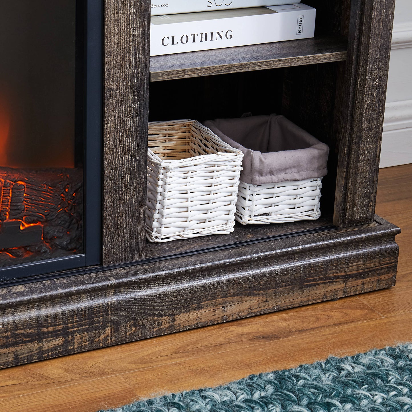 58'' Fireplace TV Stand for TVs up to 65"