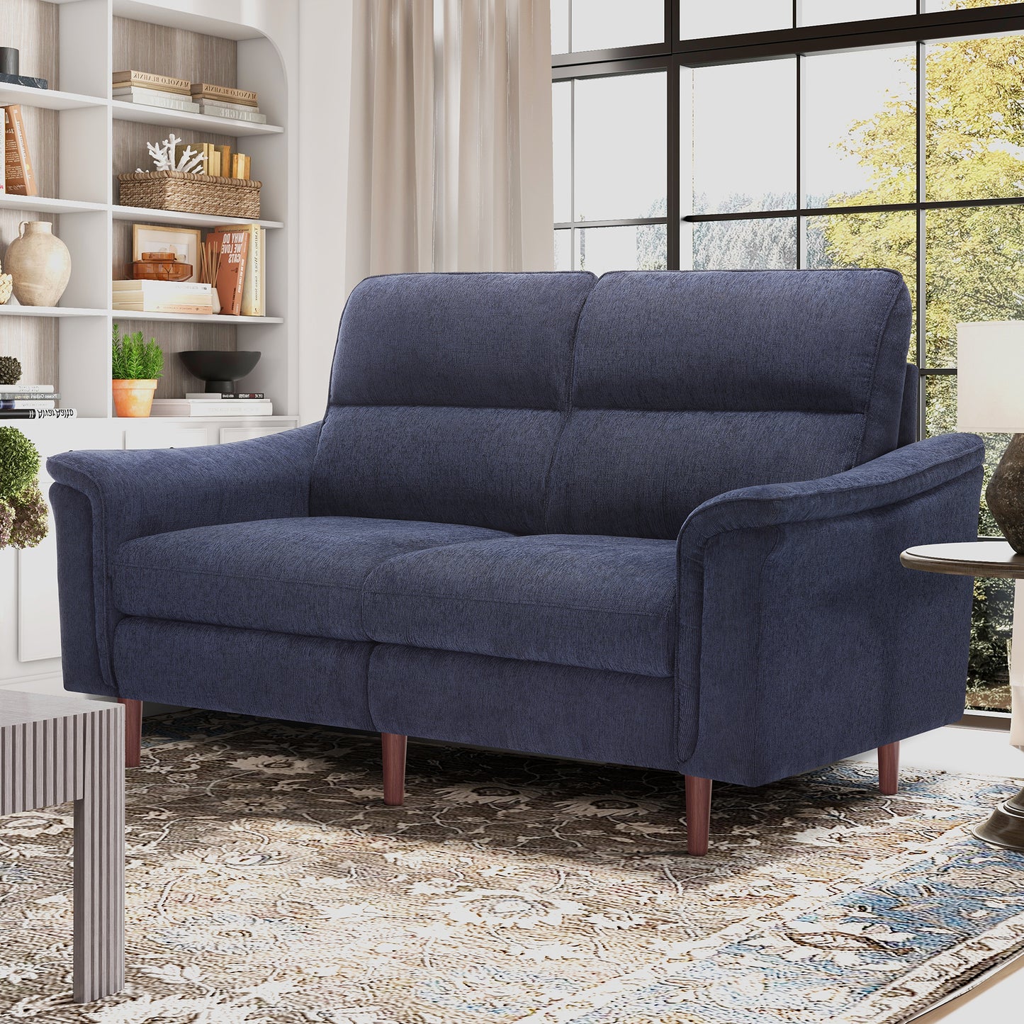Modular Sectional Sofa With High Backrest
