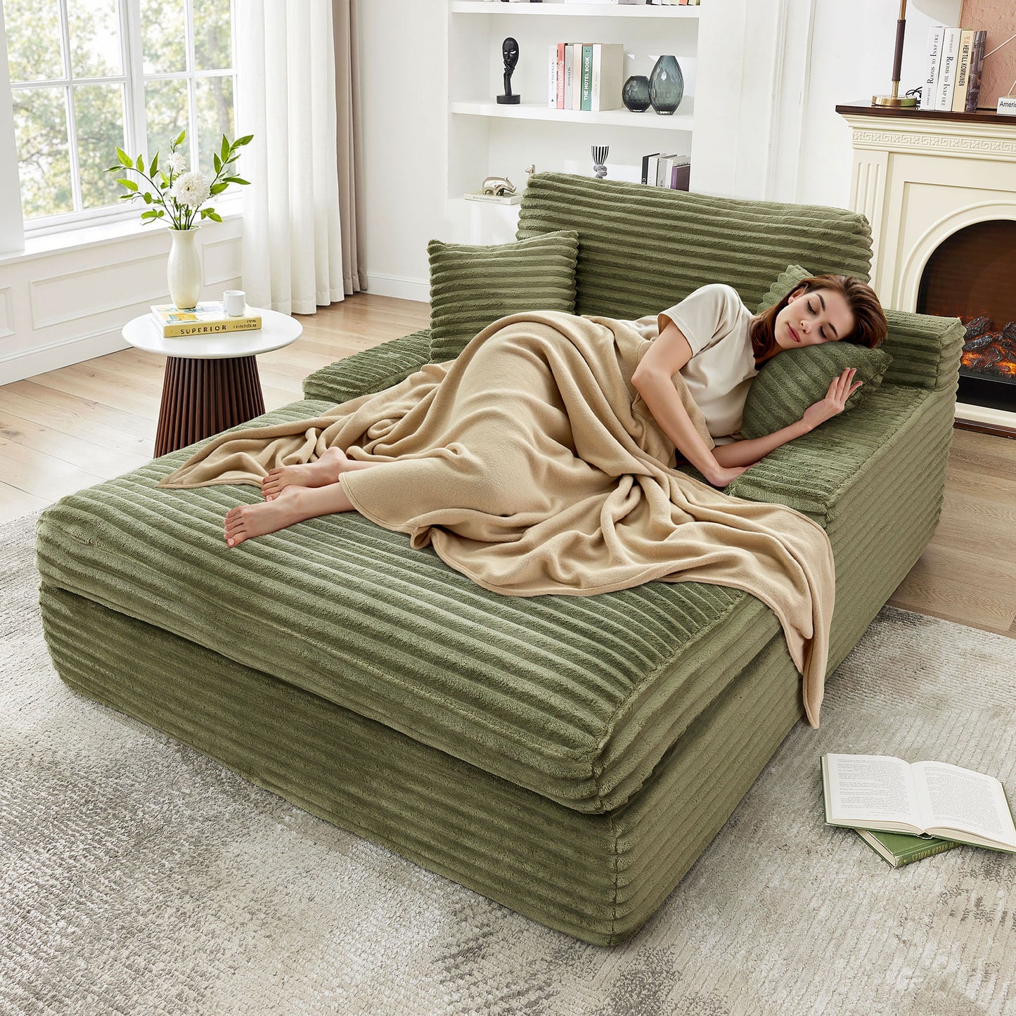 73''x55'' Oversized Chaise Lounge Chair