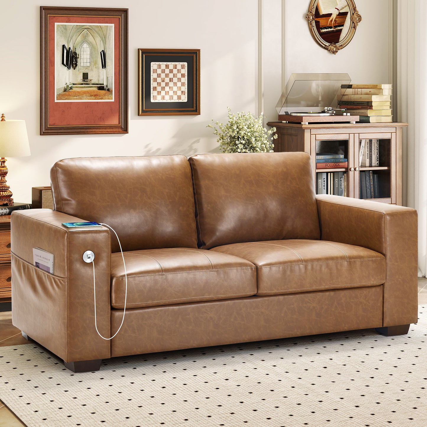 89'' Comfy Sofa Couch for Living Room