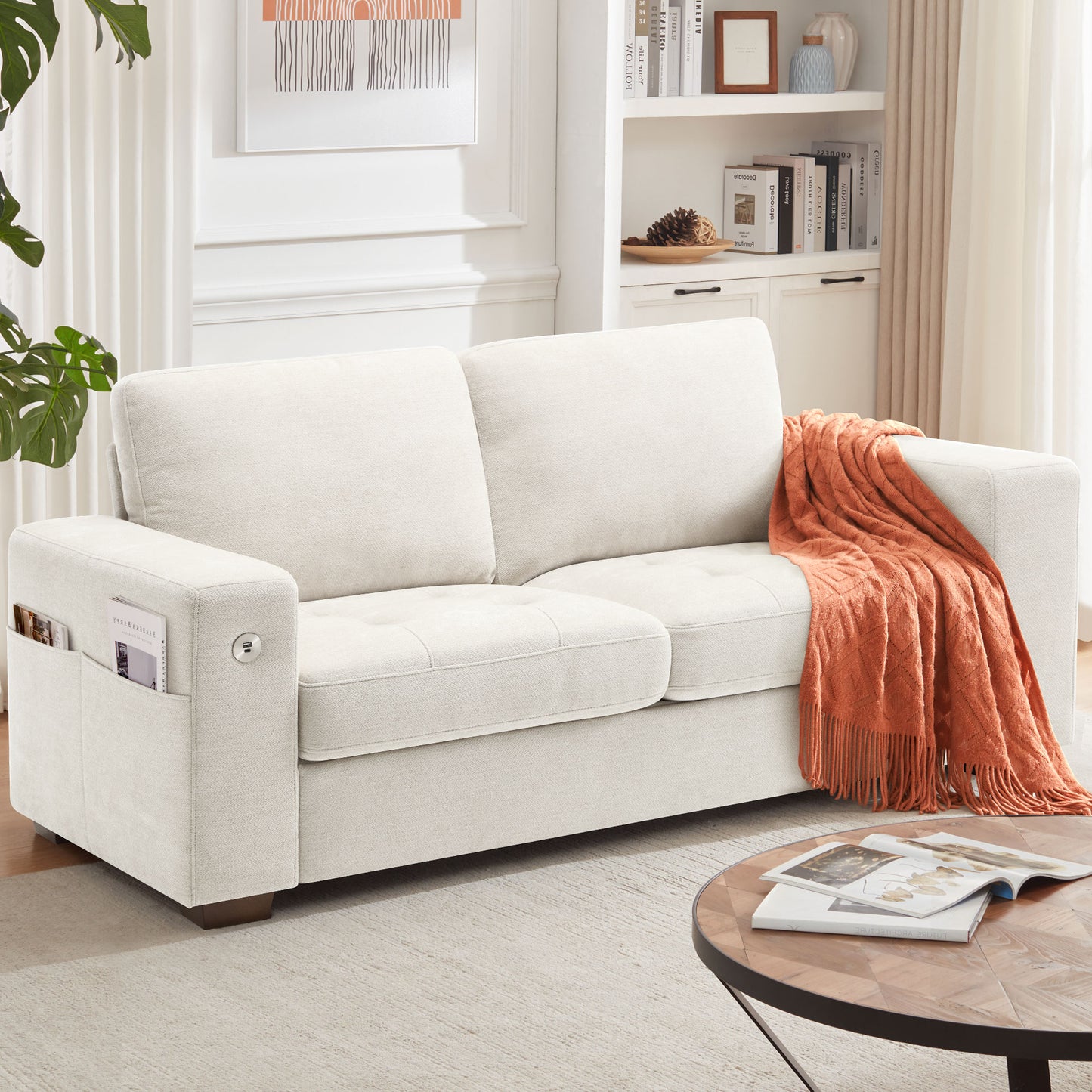 89'' Comfy Sofa Couch for Living Room