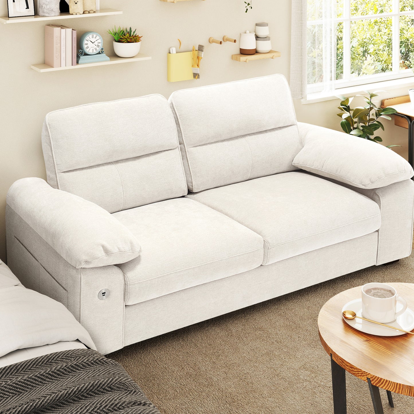 89'' Comfy Sofa Couch for Living Room