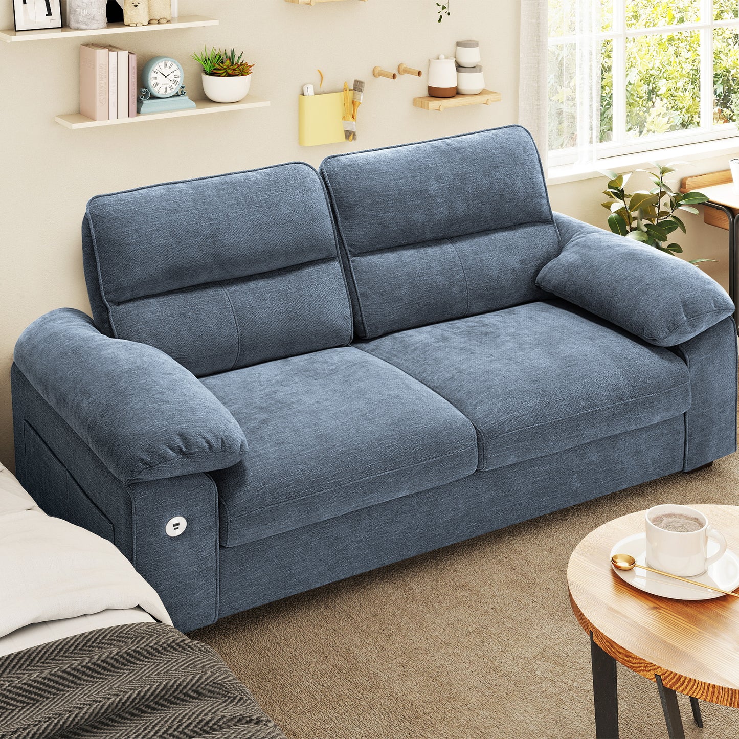 89'' Comfy Sofa Couch for Living Room