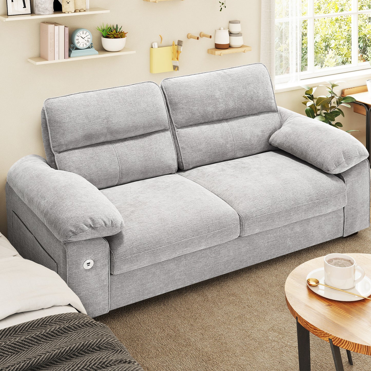 89'' Comfy Sofa Couch for Living Room