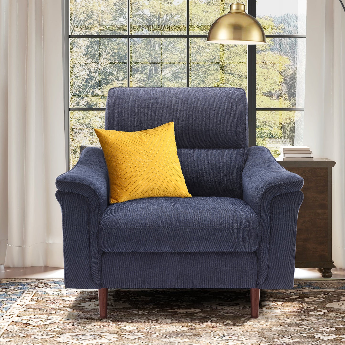 Modular Sectional Sofa With High Backrest