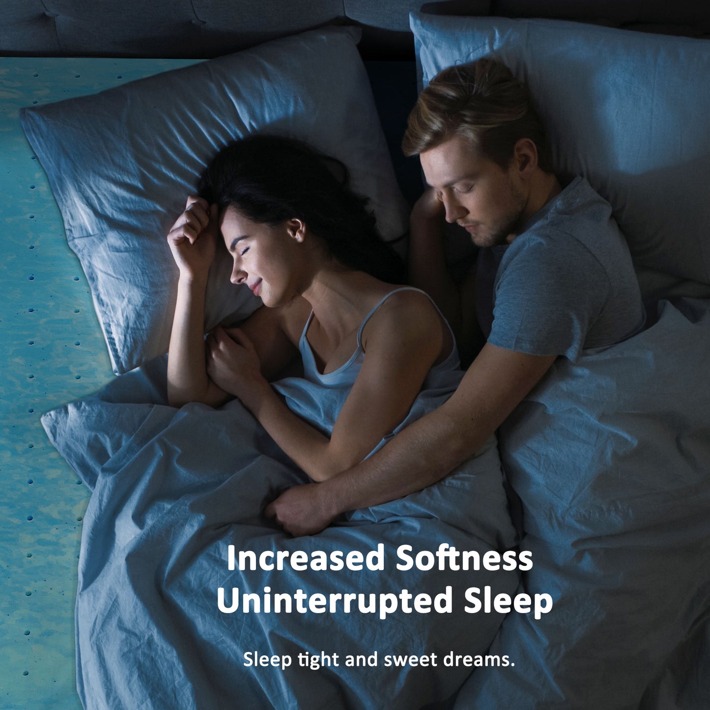 2&3 Inch Gel Memory Foam Mattress Topper