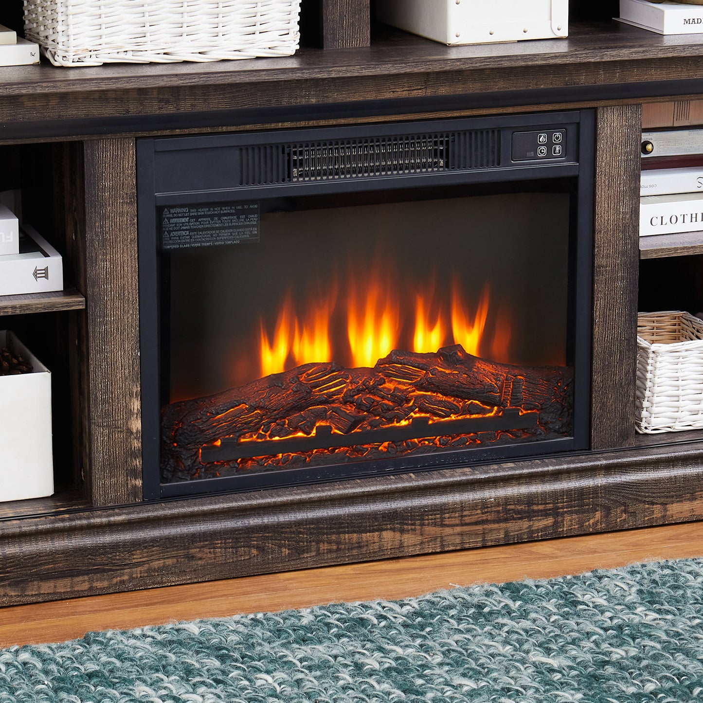 58'' Fireplace TV Stand for TVs up to 65"